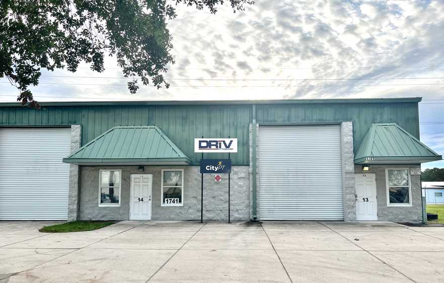 Exterior photo of DRiV Fitness building