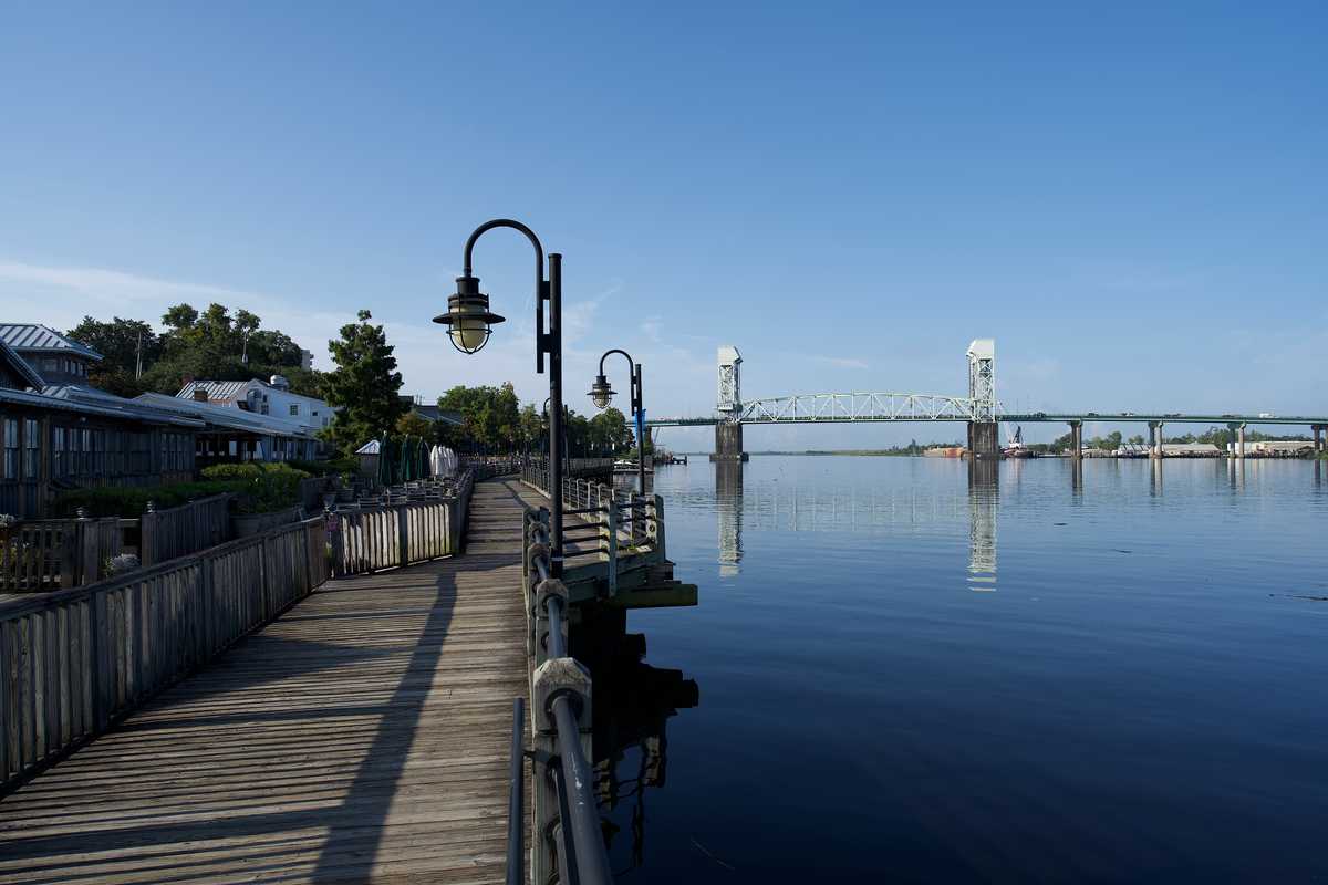 Boardwalk in Wilmington, North Carolina