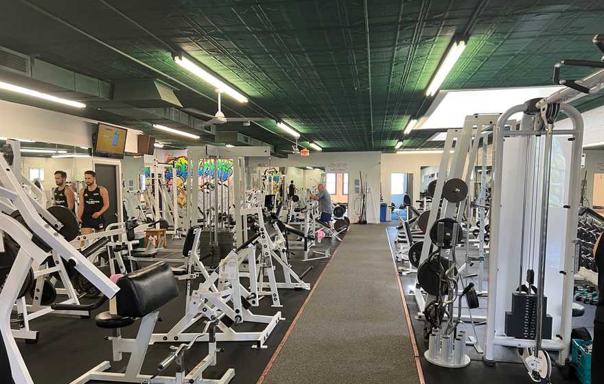 Bodyworks Downtown Athletic Club weight room