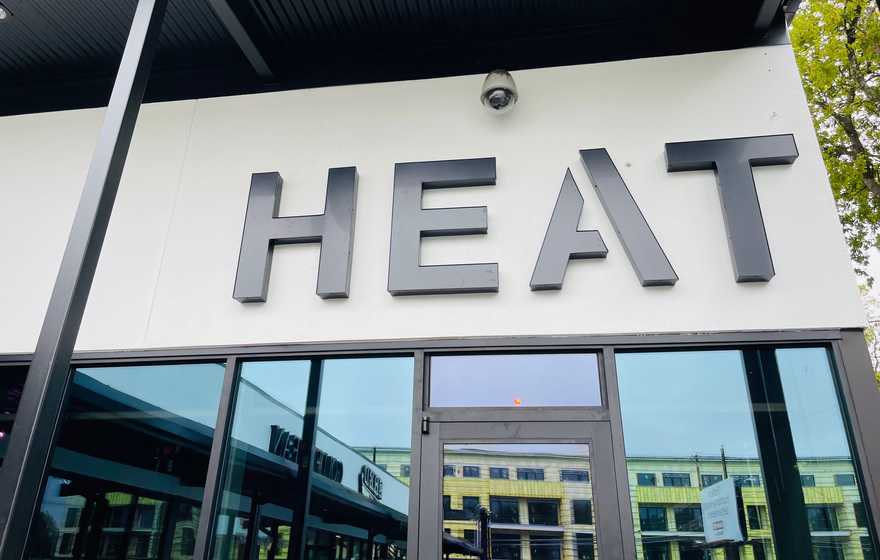 HEAT Bootcamp exterior sign